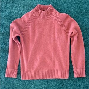 100% Cashmere Women's Sweater - rosewood